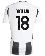 Official JUVENTUS HOME JERSEY 202425 – 18 – ARTHUR Collection - Juventus FC Gear