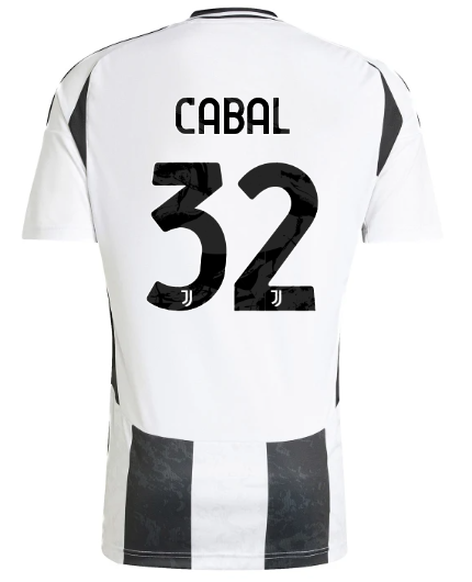 Official JUVENTUS HOME JERSEY 202425 – 32 – CABAL Collection - Juventus FC Gear