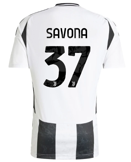 Official JUVENTUS HOME JERSEY 202425 – 37 – SAVONA Collection - Juventus FC Gear