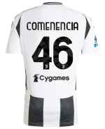 Official JUVENTUS HOME JERSEY 202425 – 46 – COMENENCIA – Serie A Pack Collection - Juventus FC Gear