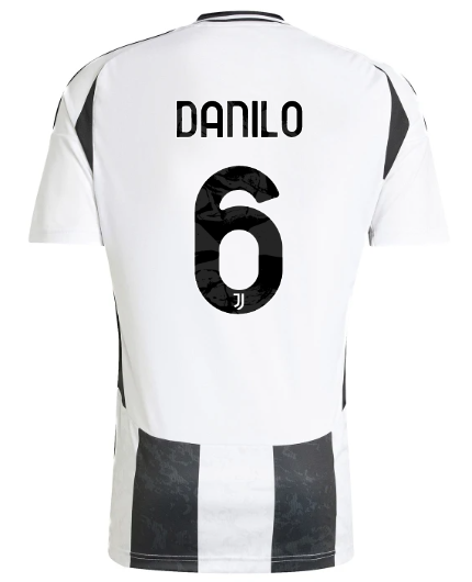 Official JUVENTUS HOME JERSEY 202425 – 6 – DANILO Collection - Juventus FC Gear