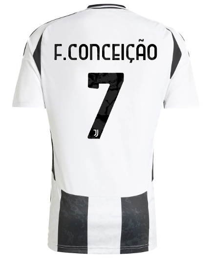 Official JUVENTUS HOME JERSEY 202425 – 7 – F.CONCEIÇÃO Collection - Juventus FC Gear