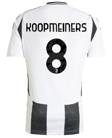 Official JUVENTUS HOME JERSEY 202425 – 8 – KOOPMEINERS Collection - Juventus FC Gear