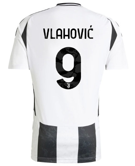 Official JUVENTUS HOME JERSEY 202425 – 9 – VLAHOVIĆ Collection - Juventus FC Gear