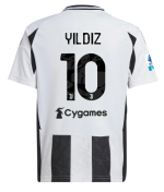 Official JUVENTUS HOME JERSEY 202425 – KIDS – 10 – YILDIZ – Serie A Pack Collection - Juventus FC Gear