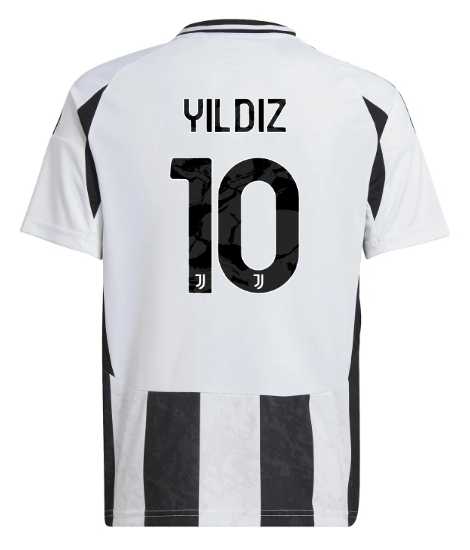 Official JUVENTUS HOME JERSEY 202425 – KIDS – 10 – YILDIZ Collection - Juventus FC Gear