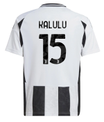 Official JUVENTUS HOME JERSEY 202425 – KIDS – 15 – KALULU Collection - Juventus FC Gear