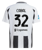 Official JUVENTUS HOME JERSEY 202425 – KIDS – 32 – CABAL – Serie A Pack Collection - Juventus FC Gear