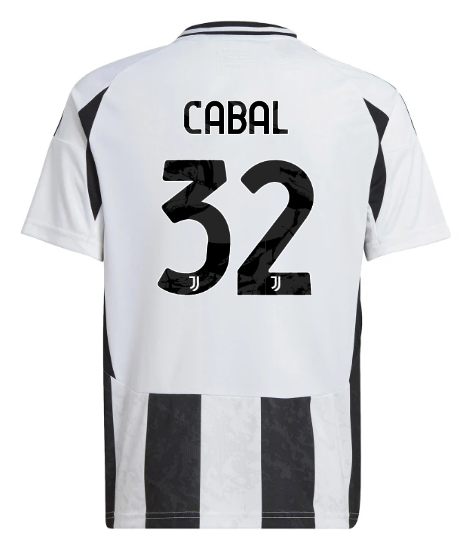 Official JUVENTUS HOME JERSEY 202425 – KIDS – 32 – CABAL Collection - Juventus FC Gear
