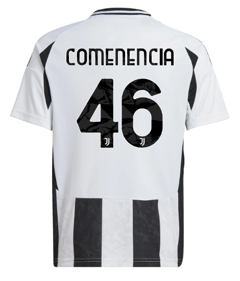 Official JUVENTUS HOME JERSEY 202425 – KIDS – 46 – COMENENCIA Collection - Juventus FC Gear