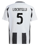 Official JUVENTUS HOME JERSEY 202425 – KIDS – 5 – LOCATELLI Collection - Juventus FC Gear