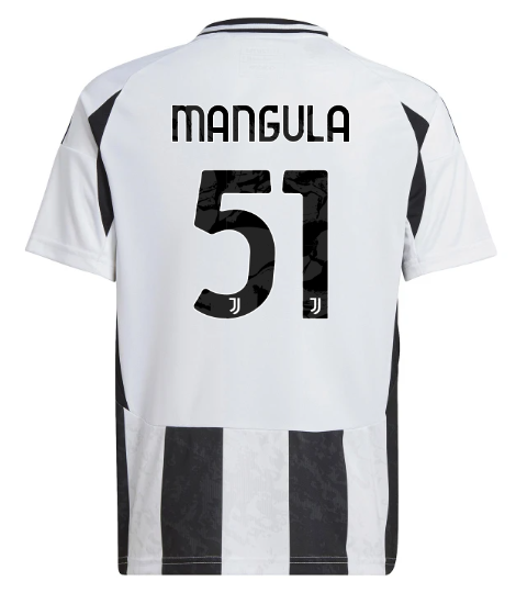 Official JUVENTUS HOME JERSEY 202425 – KIDS – 51 – MBANGULA Collection - Juventus FC Gear