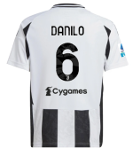 Official JUVENTUS HOME JERSEY 202425 – KIDS – 6 – DANILO – Serie A Pack Collection - Juventus FC Gear