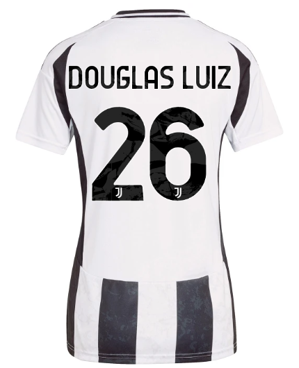 Official JUVENTUS HOME JERSEY 202425 – WOMEN – 26 – DOUGLAS LUIZ Collection - Juventus FC Gear