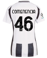 Official JUVENTUS HOME JERSEY 202425 – WOMEN – 46 – COMENENCIA – Champions League Pack Collection - Juventus FC Gear