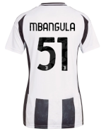Official JUVENTUS HOME JERSEY 202425 – WOMEN – 51 – MBANGULA Collection - Juventus FC Gear