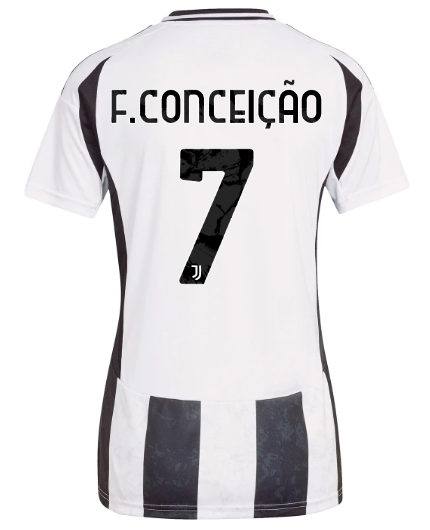 Official JUVENTUS HOME JERSEY 202425 – WOMEN – 7 – F.CONCEIÇÃO Collection - Juventus FC Gear