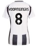 Official JUVENTUS HOME JERSEY 202425 – WOMEN – 8 – KOOPMEINERS Collection - Juventus FC Gear