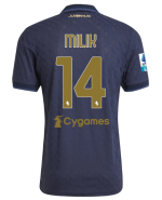 Official JUVENTUS THIRD AUTHENTIC JERSEY 202425 – 14 – MILIK – Serie A Pack Collection - Juventus FC Gear