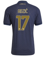 Official JUVENTUS THIRD AUTHENTIC JERSEY 202425 – 17 – ADZIĆ Collection - Juventus FC Gear