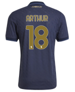 Official JUVENTUS THIRD AUTHENTIC JERSEY 202425 – 18 – ARTHUR Collection - Juventus FC Gear