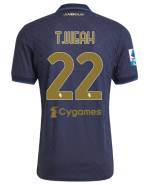 Official JUVENTUS THIRD AUTHENTIC JERSEY 202425 – 22 – T.WEAH – Serie A Pack Collection - Juventus FC Gear