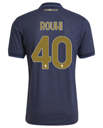 Official JUVENTUS THIRD AUTHENTIC JERSEY 202425 – 40 – ROUHI Collection - Juventus FC Gear