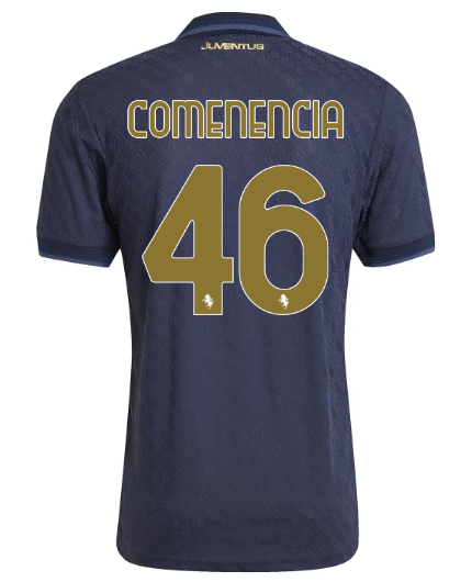Official JUVENTUS THIRD AUTHENTIC JERSEY 202425 – 46 – COMENENCIA Collection - Juventus FC Gear