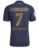 Official JUVENTUS THIRD AUTHENTIC JERSEY 202425 – 7 – F.CONCEIÇÃO – Serie A Pack Collection - Juventus FC Gear