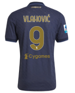 Official JUVENTUS THIRD AUTHENTIC JERSEY 202425 – 9 – VLAHOVIĆ – Serie A Pack Collection - Juventus FC Gear