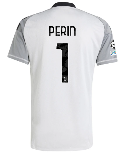Official JUVENTUS THIRD GOALKEEPER JERSEY 202425 – 1 – PERIN – Champions League Pack Collection - Juventus FC Gear