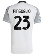 Official JUVENTUS THIRD GOALKEEPER JERSEY 202425 – 23 – PINSOGLIO – Champions League Pack Collection - Juventus FC Gear