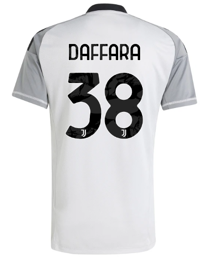 Official JUVENTUS THIRD GOALKEEPER JERSEY 202425 – 38 – DAFFARA Collection - Juventus FC Gear