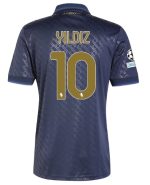 Official JUVENTUS THIRD JERSEY 202425 – 10 – YILDIZ – Champions League Pack Collection - Juventus FC Gear