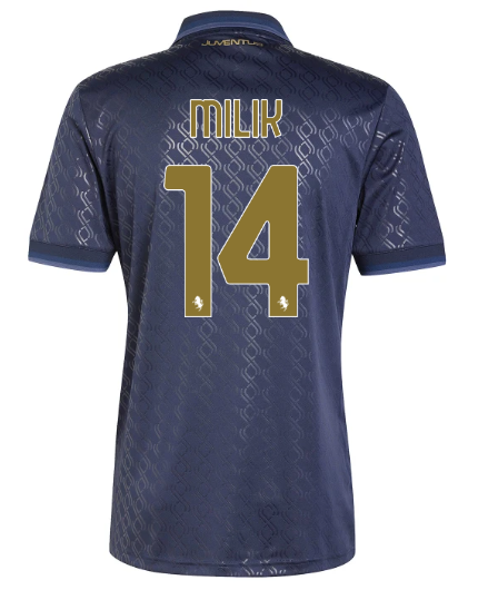 Official JUVENTUS THIRD JERSEY 202425 – 14 – MILIK Collection - Juventus FC Gear