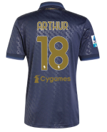 Official JUVENTUS THIRD JERSEY 202425 – 18 – ARTHUR – Serie A Pack Collection - Juventus FC Gear