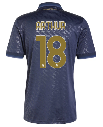 Official JUVENTUS THIRD JERSEY 202425 – 18 – ARTHUR Collection - Juventus FC Gear