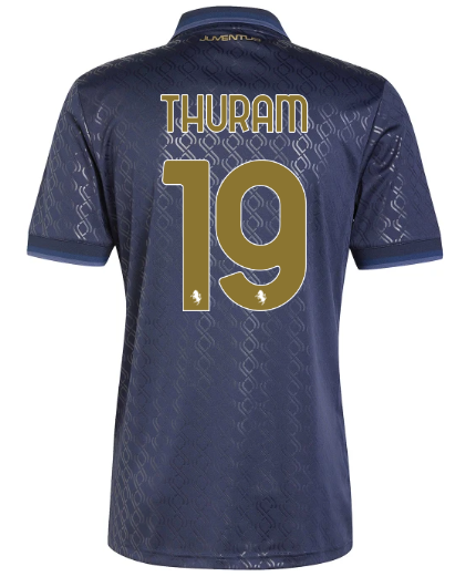 Official JUVENTUS THIRD JERSEY 202425 – 19 – THURAM Collection - Juventus FC Gear