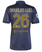 Official JUVENTUS THIRD JERSEY 202425 – 26 – DOUGLAS LUIZ – Serie A Pack Collection - Juventus FC Gear