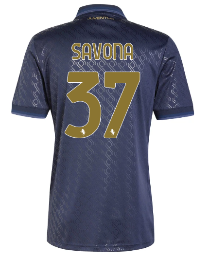 Official JUVENTUS THIRD JERSEY 202425 – 37 – SAVONA Collection - Juventus FC Gear