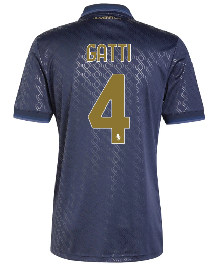 Official JUVENTUS THIRD JERSEY 202425 – 4 – GATTI Collection - Juventus FC Gear