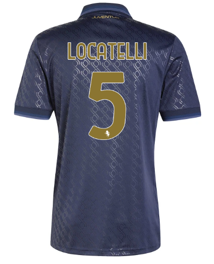 Official JUVENTUS THIRD JERSEY 202425 – 5 – LOCATELLI Collection - Juventus FC Gear