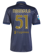 Official JUVENTUS THIRD JERSEY 202425 – 51 – MBANGULA – Serie A Pack Collection - Juventus FC Gear