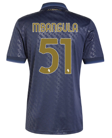 Official JUVENTUS THIRD JERSEY 202425 – 51 – MBANGULA Collection - Juventus FC Gear