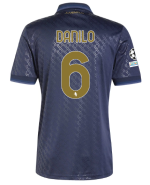 Official JUVENTUS THIRD JERSEY 202425 – 6 – DANILO – Champions League Pack Collection - Juventus FC Gear