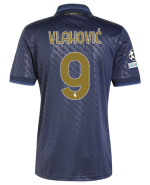 Official JUVENTUS THIRD JERSEY 202425 – 9 – VLAHOVIĆ – Champions League Pack Collection - Juventus FC Gear