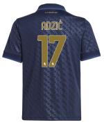 Official JUVENTUS THIRD JERSEY 202425 – KIDS – 17 – ADZIĆ Collection - Juventus FC Gear