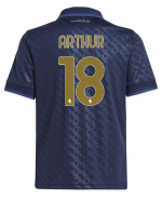 Official JUVENTUS THIRD JERSEY 202425 – KIDS – 18 – ARTHUR Collection - Juventus FC Gear
