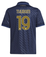 Official JUVENTUS THIRD JERSEY 202425 – KIDS – 19 – THURAM Collection - Juventus FC Gear