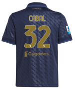 Official JUVENTUS THIRD JERSEY 202425 – KIDS – 32 – CABAL – Serie A Pack Collection - Juventus FC Gear